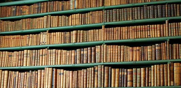 Books at Belton House, Lincolnshire (Source: Patricia Pires Boulhosa)