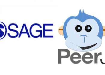 sage and peerj logos