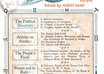 Cover of The Review of Reviews 1896