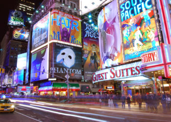 Times Square scene