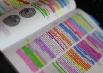 Highlighted Textbook