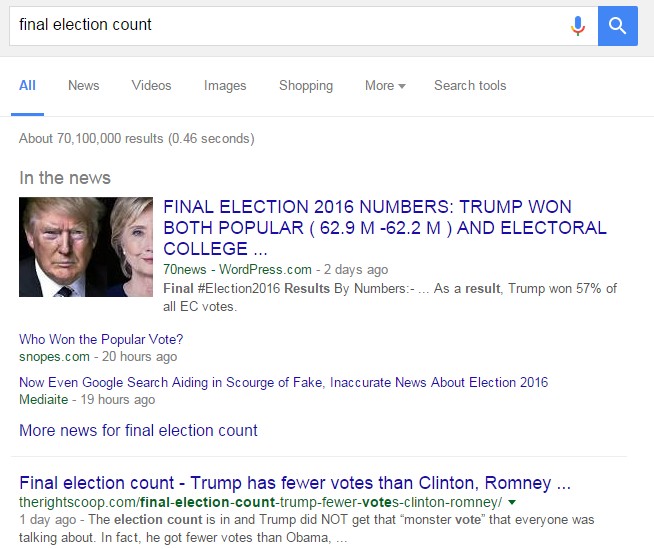 google-fake-news