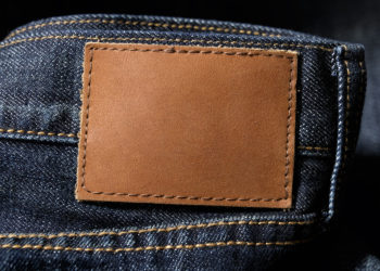jeans with blank tag