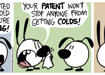 patent cartoon