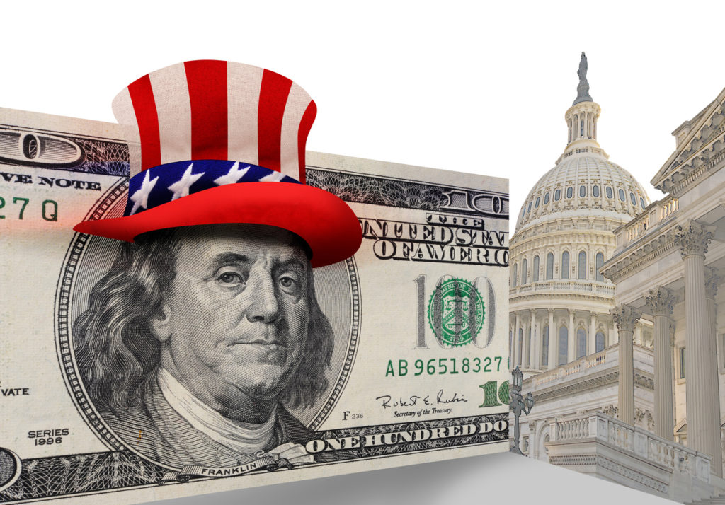 Washington and spending money