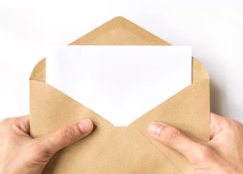open envelope