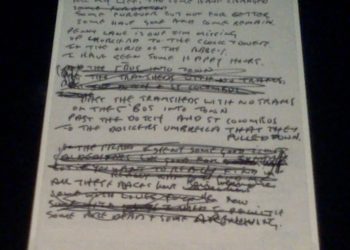 john lennon handwritten lyrics