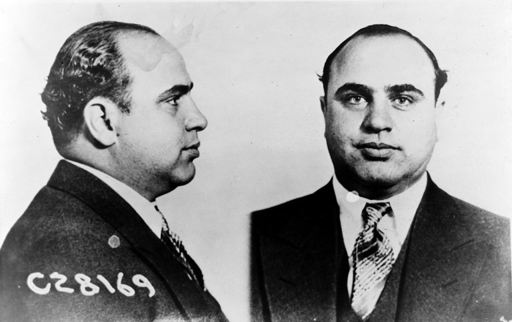 Al Capone's mugshot
