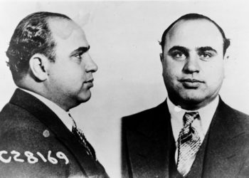 Al Capone's mugshot