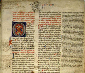 aristotle latin manuscript