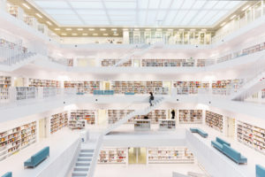 Futuristic Public Library