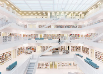 Futuristic Public Library