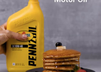 motor oil on pancakes
