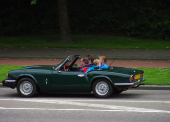 convertible with top down