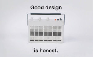 Rams radio: good design is honest