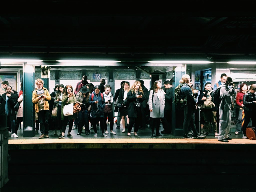 NY Subway platform