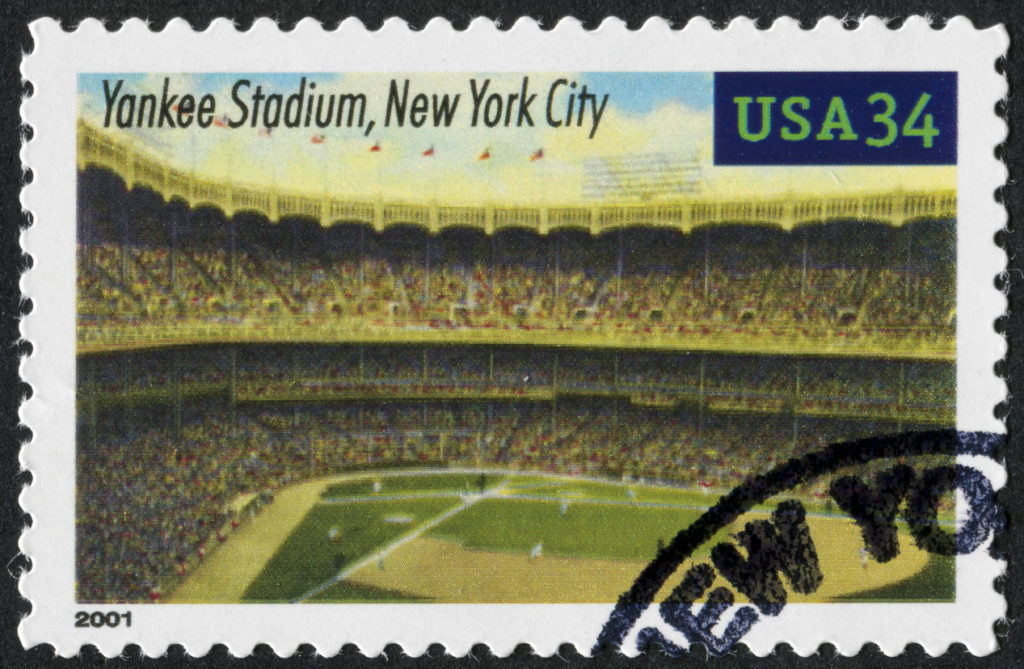 Yankee Stadium Stamp