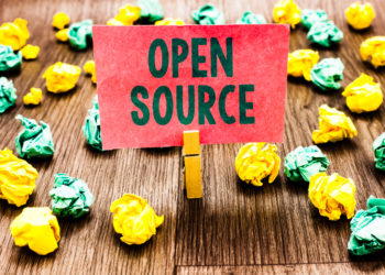 Note reading "open source"