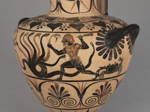 Caeretan Hydria depicted on vase