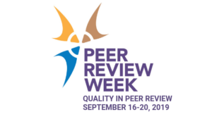 peer review week 2019 logo