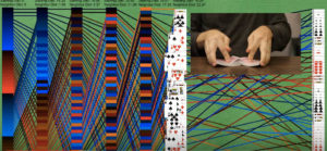 visualization of card shuffling