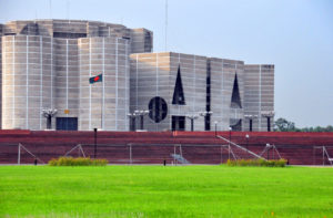 Dhaka, Bangladesh: the parliament