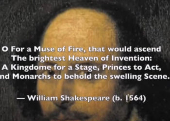 Shakespeare image with quote