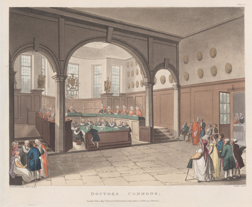 Doctors' Commons, 1808