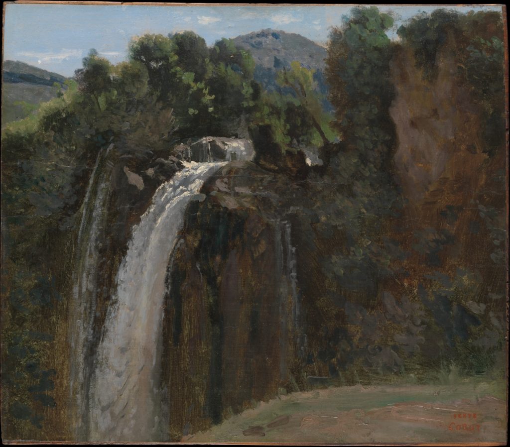 Painting, Waterfall at Terni