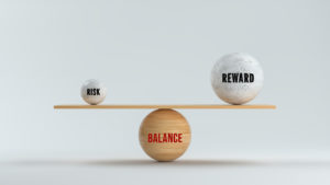 scale balancing risk and reward