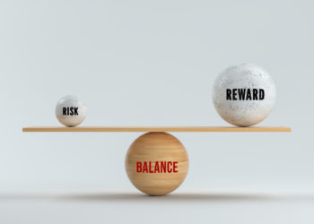 scale balancing risk and reward