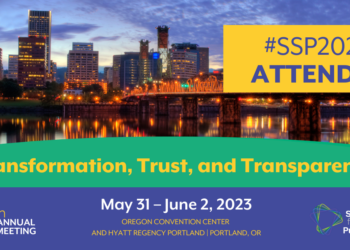 Attendee banner for SSP 2023 meeting