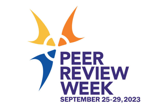 peer review week 2023 logo