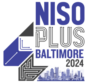 NISO Plus Baltimore logo with Plus image and Baltimore skyline