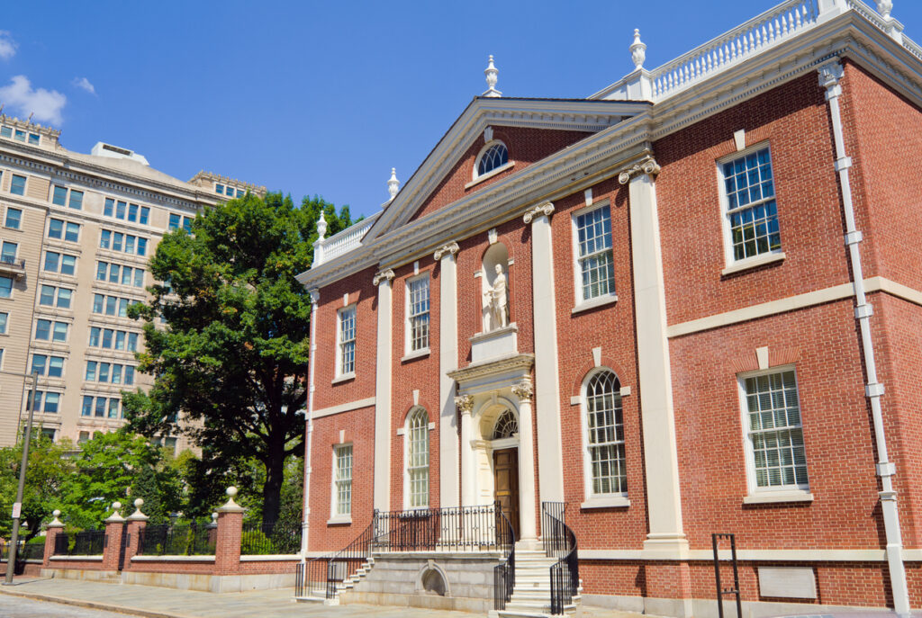 picture of the American Philosophical Society building