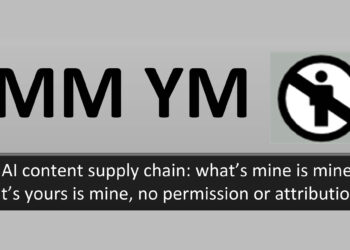 badge for the author's MM YM license -- what's mine is mine, what's yours is mine, no permission or attribution