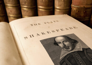 Folio of Shakespeare's plays