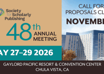 banner for the 2026 SSP Meeting, image of the convention center and annotation noting that the Call for Proposals closes November 3