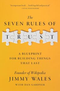 Book cover image from The Seven Rules of Trust by Jimmy Wales