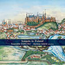 Album cover for music by Franco-Flemish composer Josquin des Prez 