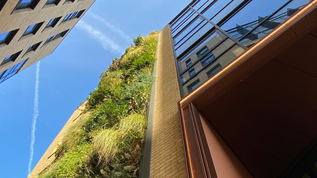Ground-up photograph of IOP Publishing headquarters in Bristol UK