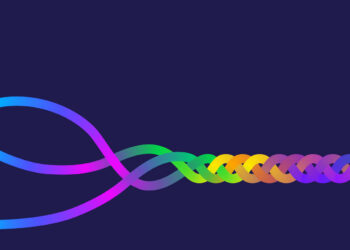 Decorative image: Thread or Braid Pattern for Networking or Connections theme. weave, plat, raid, braided, thread, intertwine, rope, cable, network, connecting, pattern, Network, internet, connection, social media, Flowing, Abstract, social network