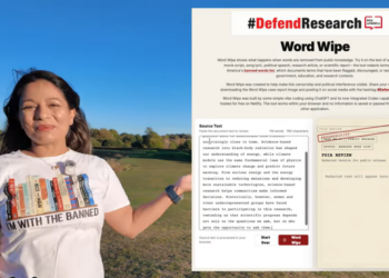 What happens when words like “women”, “climate change”, “evidence-based”, “science-based” and even “green” are banned, flagged or discouraged? Word Wipe is a new tool from #DefendResearch, created with PEN America as part of Fall of Freedom, that lets you see what happens when hundreds of words and phrases identified across US federal agencies are removed from everyday writing, research, literature and more. Some results are funny. Some are absurd. Others reveal something much more serious about censorship, academic freedom and our ability to ask, investigate and communicate important questions. Try Word Wipe: wordwipe-research.netlify.app Learn more from PEN America: pen.org/word-wipe/